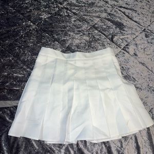 White Tennis Skirt